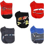 Wholesale - 5pk CARS 3 NICE RIDE NS SOCKS SIZE 6-8, UPC: 193159212544